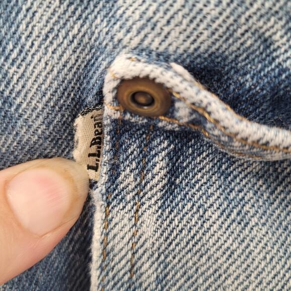 L.L. Bean Vintage Y2K Blue Denim Jeans Men’s Classic Fit Straight - Picture 7 of 15